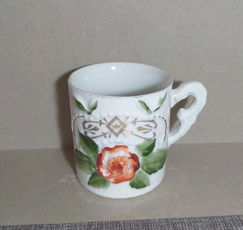 Vintage mokkatasse rosen - mokkatasse,
