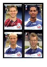 Autogrammkartensatz Hansa Rostock 2009-10 10 Karten Original Signiert(325)