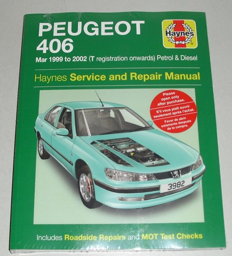 Reparaturanleitung peugeot 406 - peugeot,