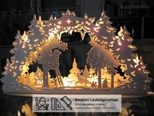 Laubsägevorlage Schwibbogen