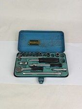 HAZET Steckschlüsselsatz | 1/4 Zoll | Vintage | teilw. vollständig