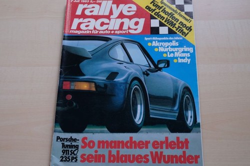 Rallye racing 1983 - 2), 07/1983