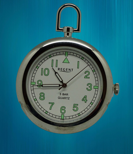 Regent edelstahl taschenuhr - regent,