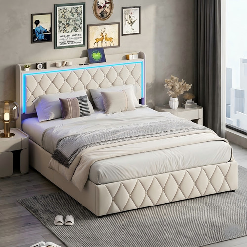 Boxspringbett polsterbett - boxspringbett,