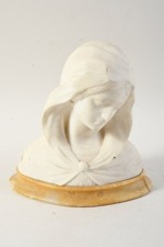 C25U59- Marmor Büste Hl. Maria als Schmerzensmutter