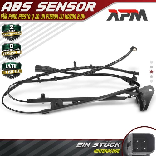 Abs sensor raddrehzahl hinten - raddrehzahl,