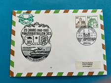 Ganzsache, Privatumschlag, 25 Jahre Panzerbataillon 303, Heer, Heidenheim