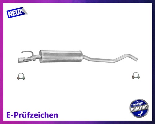 Mittelschalldämpfer für opel - mittelschalldämpfer,