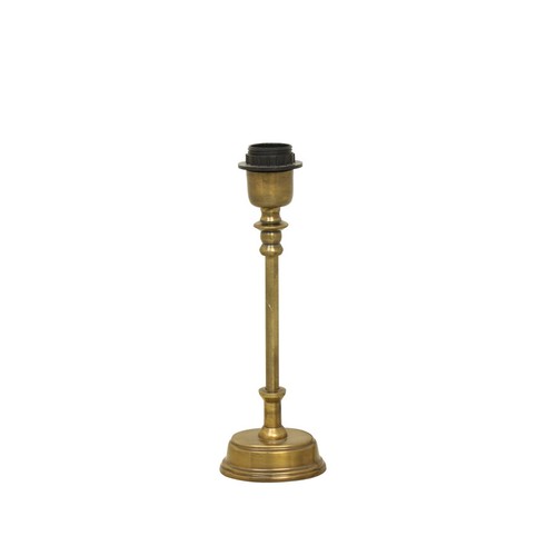 Tischlampe oval antik bronze - tischlampe,
