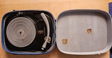 Phonokoffer Phonette MW, Plattenspieler  1955,  78/45/33/16 RPM, Funktionsfähig
