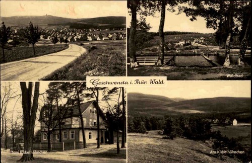 Geschwenda 1964 ddr - geschwenda,