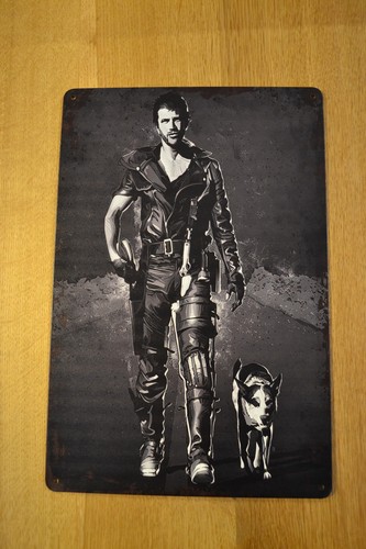 Mad max blechschild road - mad,