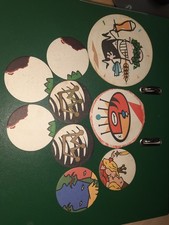 9x Ritzenhoff UNTERSETZER, Bierdeckel, groß und klein, gebraucht