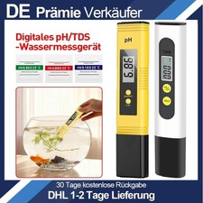 Wassertester 3in1 TDS PH– Wasserqualität-Tester für Trinkwasser, Aquarien DHL