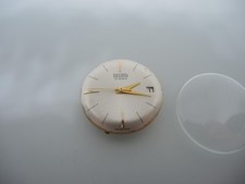 Uhrwerk ETA 2452 + Zifferblatt Desotos und Zeiger, movement, dial + hands