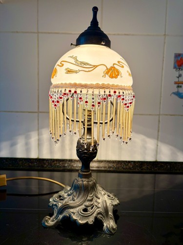 Messing tischlampe - messing,