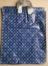 Einkaufstüten Karo Plastiktüten Tragetaschen Tüten mit Schlaufe Plastiktaschen