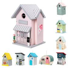 Nistkasten Holz Aufhängen Vogelvilla hängend Vogelhaus Vogel Wohnwagen Camper