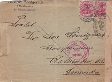 Germany Bonn Bahnhof 1916