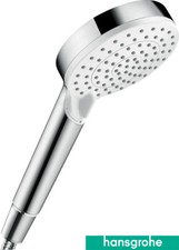 Hansgrohe Handbrause Brausekopf Crometta Vario weiss chrom 2 Strahl 26330400