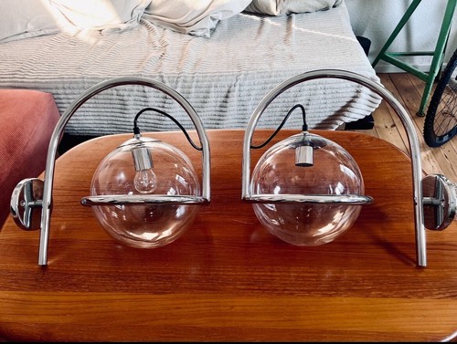 Mid century wandlampe aus - mid-century,