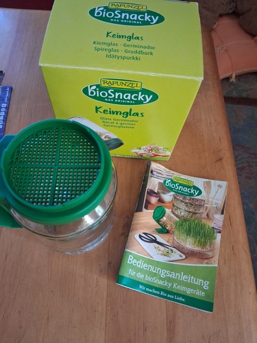Keimglas rapunzel bio snacky - keimglas,