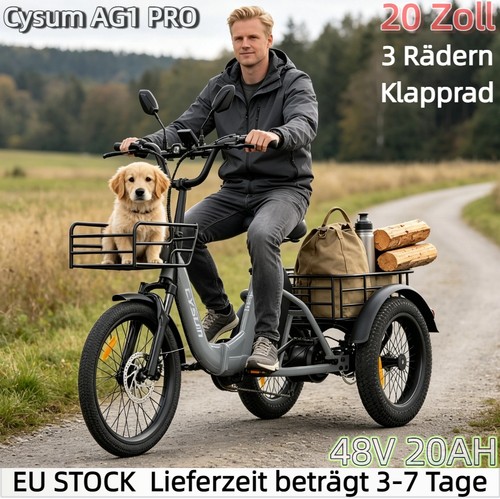 New 20zoll rad trike 48v - 20zoll, e-trike,48v