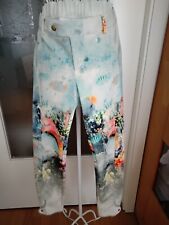 Sonja Bogner Luxus Freizeithose Jeggins Gr. 38/S einzigartig echter Hingucker 