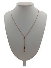 PURELEI Halskette Damen Rosegold Elegant Strass 58.4cm Kette Schmuck