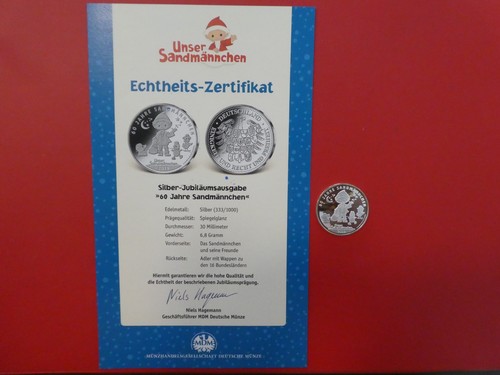 Brd medaille 60 jahre - brd,, medaille,