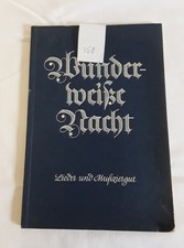Wunderweiße Nacht Lieder und