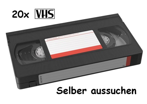 20x vhs leerkassetten - 20x,