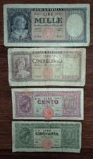 Alte Banknoten für Sammler