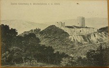 AK Ruine Osterburg ca 1910 ex Adelsarchiv Bischofsheim Gersfeld Ostheim Rhön