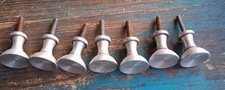 7 X alte Möbelknopf