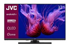 JVC Fernseher 32 Zoll Android TV QLED Smart TV Full HD LED TV HDR Triple-Tuner
