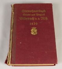 A16/ Einwohnerbuch der