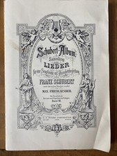 Schubert album sammlung - schubert-album, der
