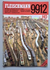 FLEISCHMANN 9912 Modell-Gleis-Spurpläne - Ringbuch-Broschüre
