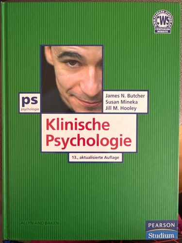 Klinische psychologie - klinische,