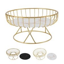 Metall-Obsttablett-Korb