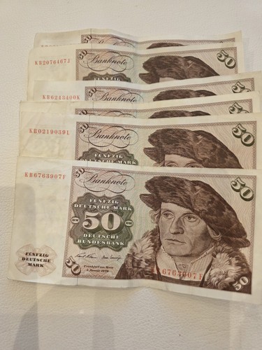 Deutsche mark banknote - 50,