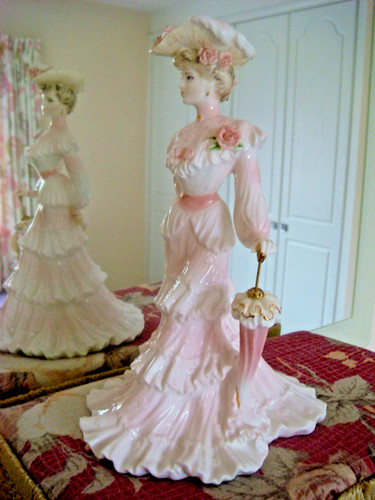 Coalport figur lady - l/e, figur-lady