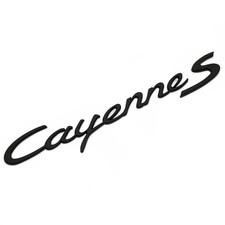Neu Matt Schwarz Cayenne S
