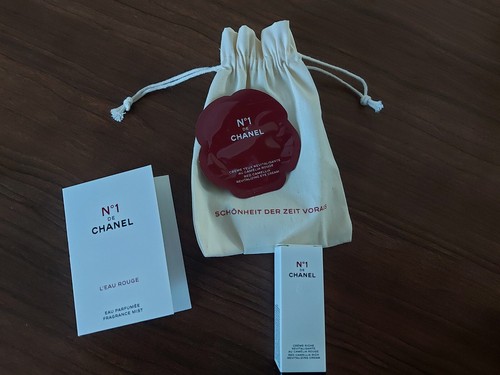 Chanel set red camellia - n°1,