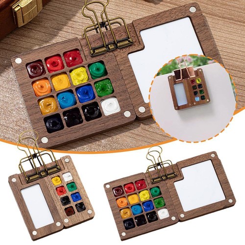 Mini walnut watercolor paint - walnut,