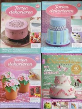 4 Hefte Torten dekorieren