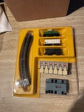 TT-Bahn analog Set 2 mit Rangierlok, 2 Waggons, Prellbock, Gleise