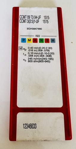 Stück sandvik ccmt - 10,