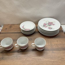 Kahla Porzellan DDR Set Blumen